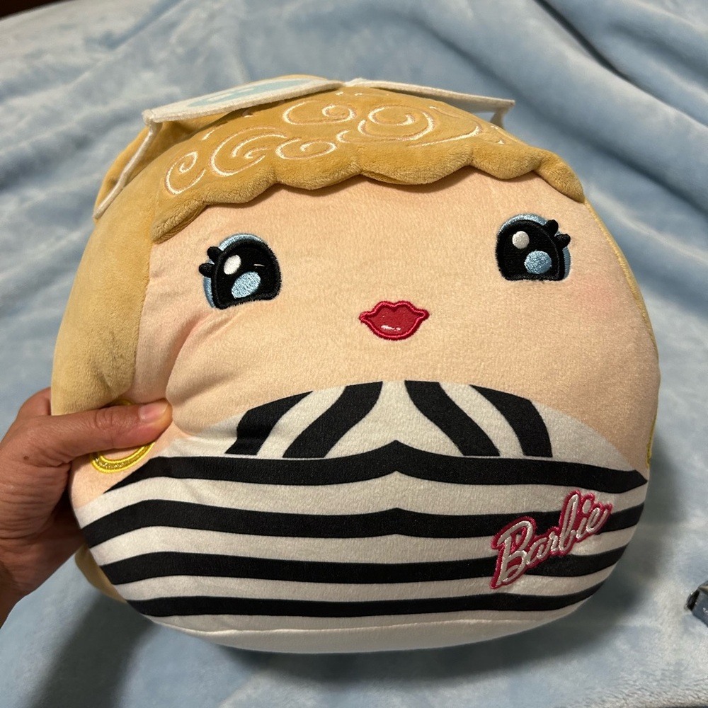 Mattle Barbie Plush Doll !!! #5 Blonde Ponytail Swim Suit